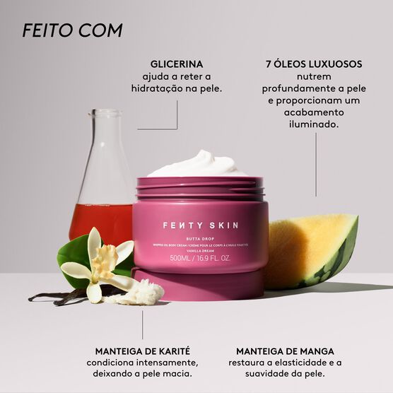 Hidratante Corporal Fenty Skin Butta Drop Jumbo Vanilla Dream